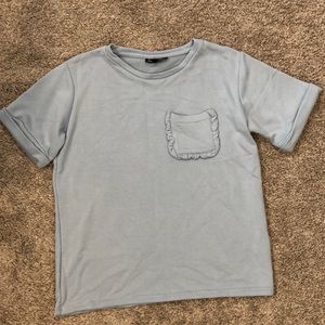 Short sleeve sweatshirt